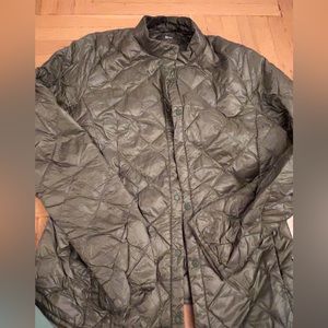 Uniqlo down feather jacket